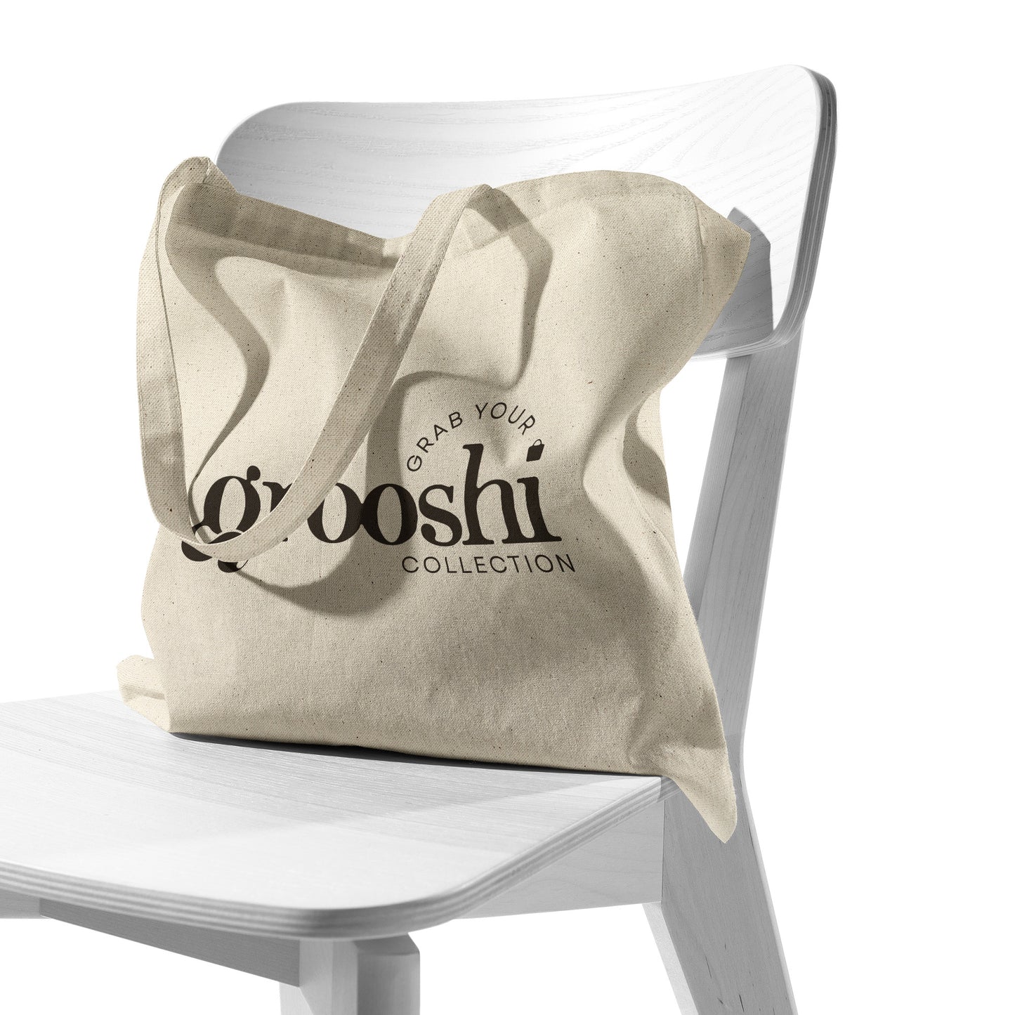 Classic Cotton Tote - Grab Your Grooshi Collection