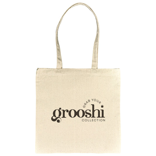 Classic Cotton Tote - Grab Your Grooshi Collection