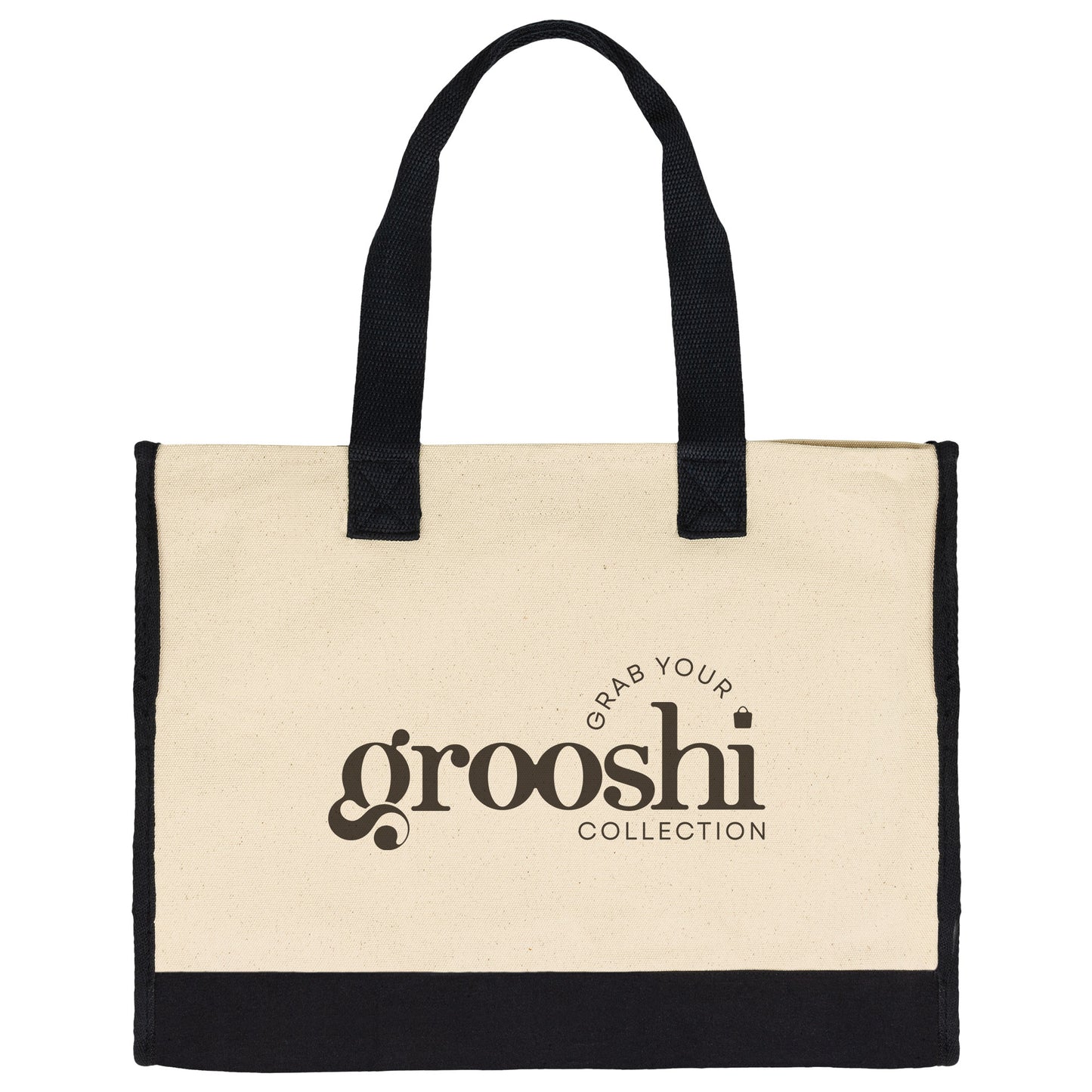 Deluxe Cotton Tote - Grab Your Grooshi Collection