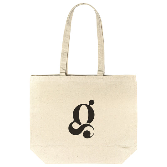 Wide Cotton Tote - Grooshi g