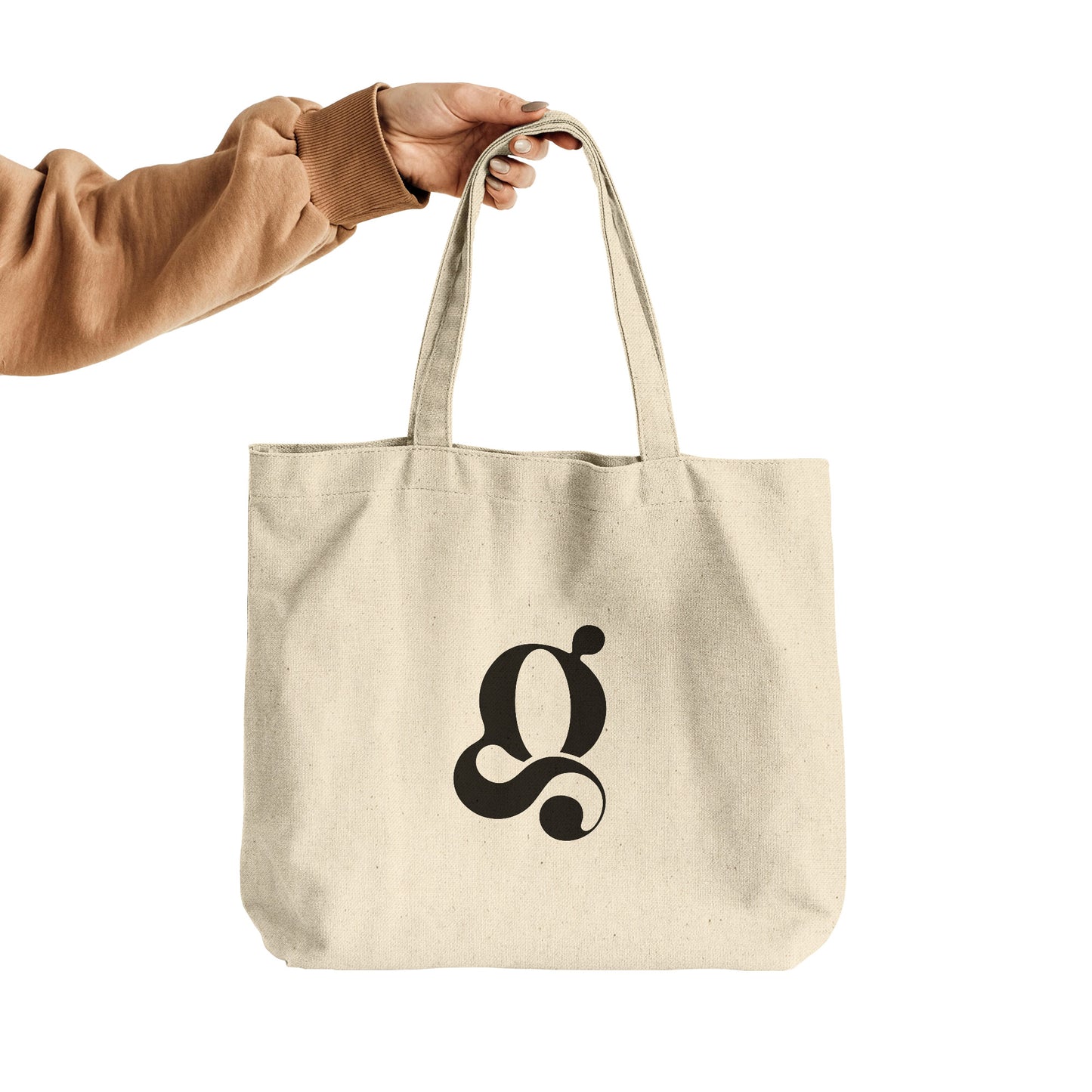 Wide Cotton Tote - Grooshi g